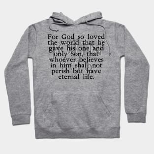 John 3:16 Hoodie